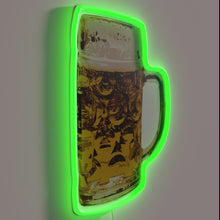 Charger l&#39;image dans la galerie, Brewer&#39;s delight: A vibrant glow for any beer enthusiast&#39;s wall.