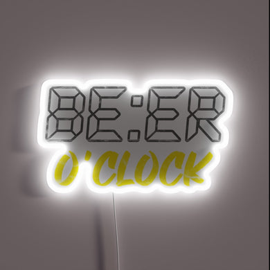 Personalized neon beer lover gift for home entertainment enthusiasts anywhere.