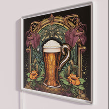 Charger l&#39;image dans la galerie, Unique Art Nouveau Inspired RGB Neon Sign for Oktoberfest Beer Lovers