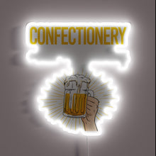 Charger l&#39;image dans la galerie, Vibrant RGB LED neon sign for beer lovers&#39; ultimate haven.