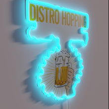 Charger l&#39;image dans la galerie, Neon beer sign in vibrant RGB colors for perfect days.