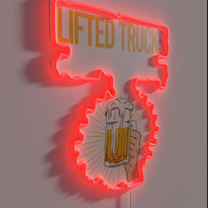 Add a touch of fun to your lifted truck's interior