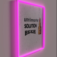 Charger l&#39;image dans la galerie, Neon Beer Sign with Color-Changing RGB LED Lighting Design