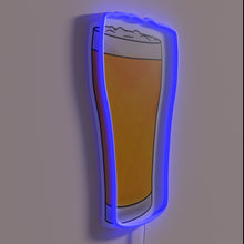 Charger l&#39;image dans la galerie, Neon Beer Sign with Color-Changing RGB LED Display Lighting