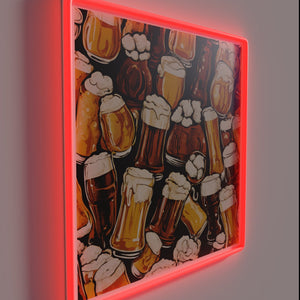 Colorful Neon Sign for Home Bar Decor with RGB Lighting