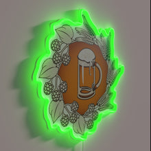 Charger l&#39;image dans la galerie, Add neon ambiance to your home bar with colorful beer lights