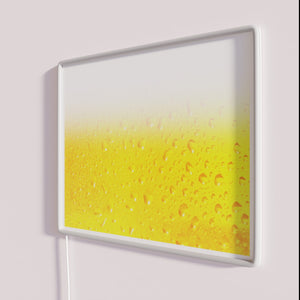 Neon Beer Sign in Vibrant RGB Colorful LED Display Light