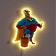 Charger l&#39;image dans la galerie, RGB Neon Sign for the Ultimate Brew Hero in Your Home
