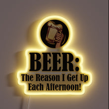 Charger l&#39;image dans la galerie, Morning Motivation: Brighten Your Space with Beer Lover&#39;s RGB Sign