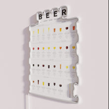 Charger l&#39;image dans la galerie, Neon Lager Beer Types Wall Sign Chart for Bars and Restaurants