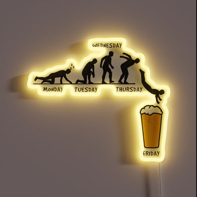 Vibrant RGB LED Light Display for Craft Beer Enthusiasts Only