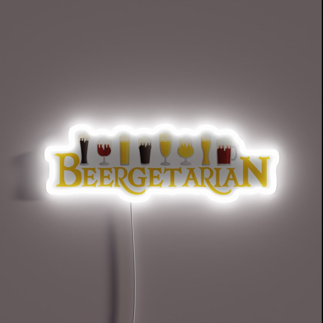 Vibrant Neon Sign for Beer Enthusiasts and Nightlife Decorations