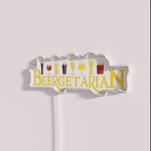 Neon beer lover's decor RGB lighting home bar sign