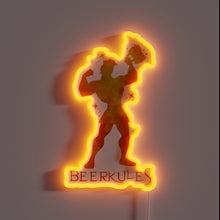 Charger l&#39;image dans la galerie, Glowing neon bar decoration featuring vibrant RGB beer-inspired lighting effects