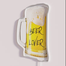 Charger l&#39;image dans la galerie, RGB LED beer bar pub decor personalized neon signage