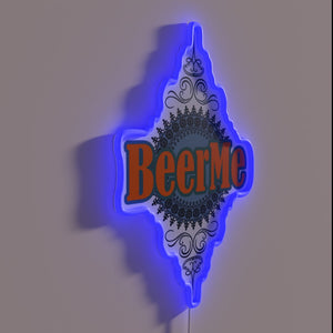 Neon Bar Sign with Changeable Color LED Lighting Display