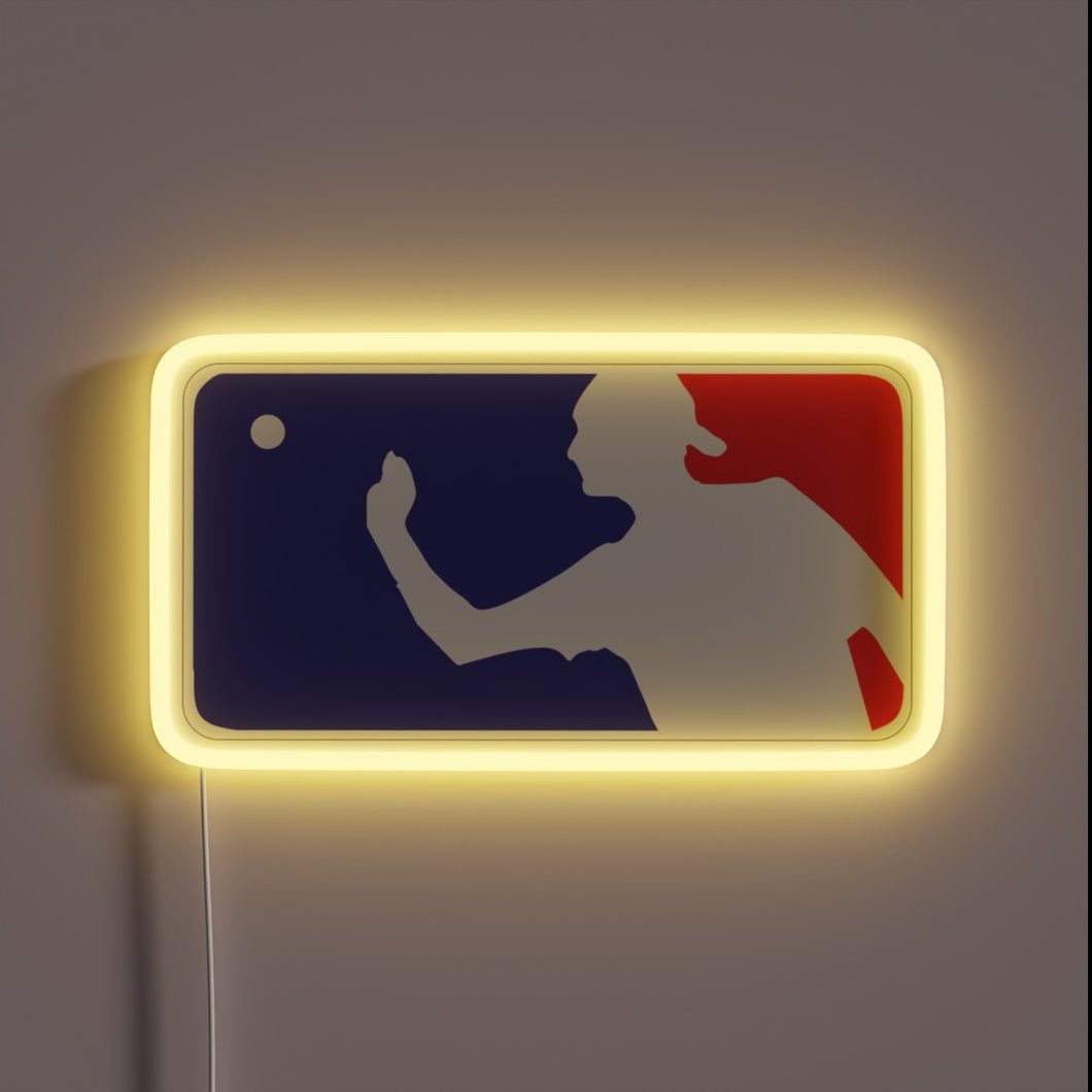 Add a touch of neon gaming fun to your bar.