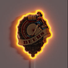 Charger l&#39;image dans la galerie, Eye-catching RGB neon sign for the ultimate beer enthusiast experience.