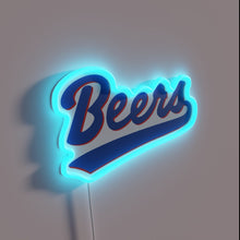 Charger l&#39;image dans la galerie, Add vintage vibe to home bar with retro neon beers