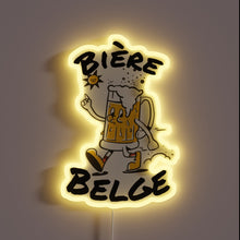 Charger l&#39;image dans la galerie, Neon sign reads &#39;Cheers to Beer&#39; in colorful, playful letters.