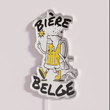 Charger l&#39;image dans la galerie, Fun retro Belgian beer bar decoration RGB neon sign humor