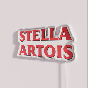 Stylish Neon Bar Sign for Beer Enthusiasts and Belgian Lovers