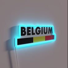 Charger l&#39;image dans la galerie, Vintage Belgian Culture Distilled into a Simple RGB Neon Sign