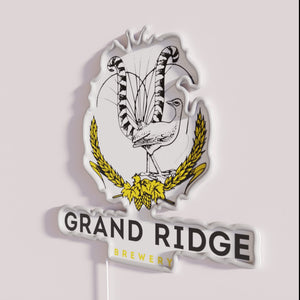 Vibrant official Neon Sign for Best Drink Grand Ridge Fans Everywhere