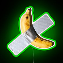 Charger l&#39;image dans la galerie, Best Quality Banana Duct Tape Art 120k RGB neon sign green