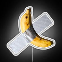 Charger l&#39;image dans la galerie, Best Quality Banana Duct Tape Art 120k RGB neon sign white 