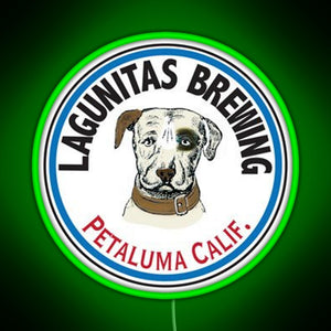 best selling lagunitas brewing RGB neon sign green