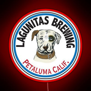 best selling lagunitas brewing RGB neon sign red