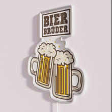 Charger l&#39;image dans la galerie, RGB Neon Beer Brother Sign Decoration Illuminated Bar Pub Signage
