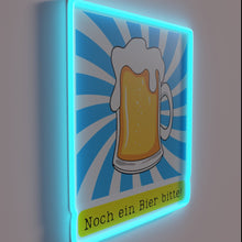 Charger l&#39;image dans la galerie, Welcome to Bierfest: Vibrant RGB Neon Sign for Beer Enthusiasts
