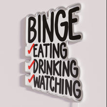 Charger l&#39;image dans la galerie, Add Vibrant Color to Your Space with This RGB Binge Sign