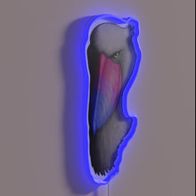 Charger l&#39;image dans la galerie, Bright Rainbow Glow neon sign celebrating bisexual pride and identity