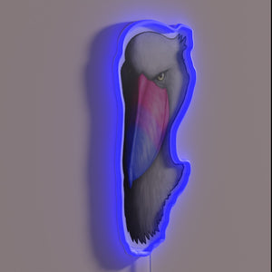 Bright Rainbow Glow neon sign celebrating bisexual pride and identity
