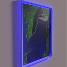 Charger l&#39;image dans la galerie, Blindly trusting in love and fate with radiant color glow.