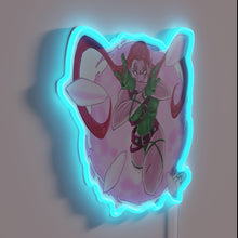 Charger l&#39;image dans la galerie, Neon Alien Invasion Sign with Color-Changing RGB Glow Effect