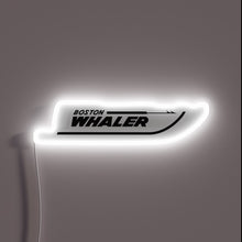 Charger l&#39;image dans la galerie, Colorful marine life themed RGB neon sign with whale boat.