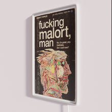 Charger l&#39;image dans la galerie, Neon Sign for Fucking Malort Man Book Fans and Enthusiasts Everywhere