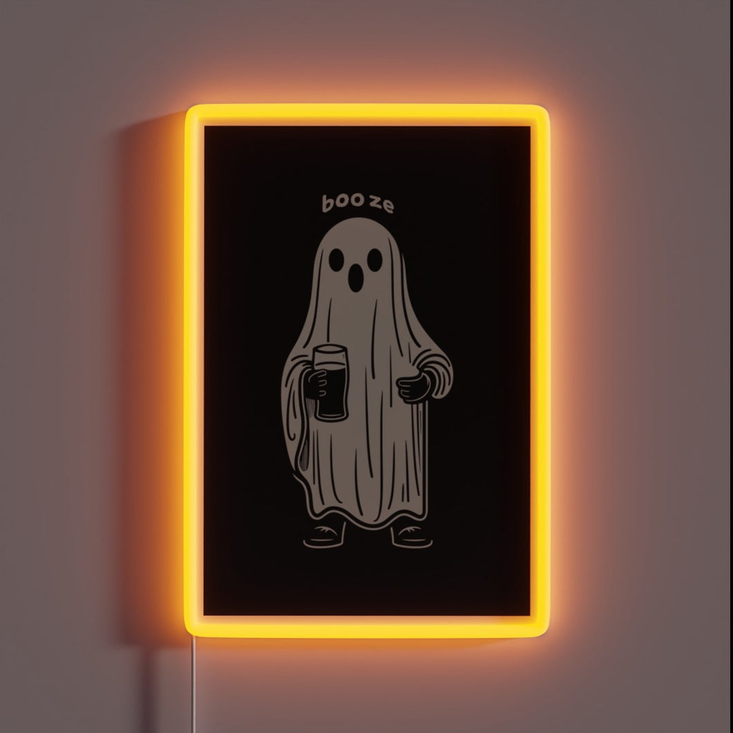 Spooky Halloween Party Atmosphere Guaranteed with this Vibrant LED Sign