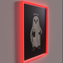 Charger l&#39;image dans la galerie, Humorous neon glow-in-the-dark ghostly spirits invite spooky fun to party.
