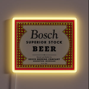 Add a touch of home brewer's flair with this sign.