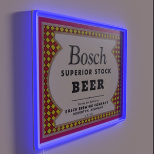 Add vintage flair with this premium RGB beer sign home.
