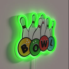 Charger l&#39;image dans la galerie, Neon Sign for Bowling Enthusiasts, Perfect Decor for Home or Bar