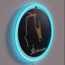 Charger l&#39;image dans la galerie, Neon Sign for Brain Health and Mental Wellness Recharge Space