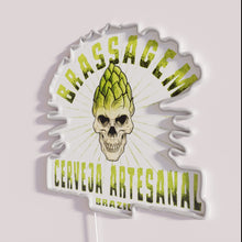 Charger l&#39;image dans la galerie, Brassagem RGB neon light sign, decorative bar pub kitchen decor.