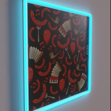 Charger l&#39;image dans la galerie, Bratwurst, Beer, and Oompah Music Oktoberfest Party Scene Neon Sign