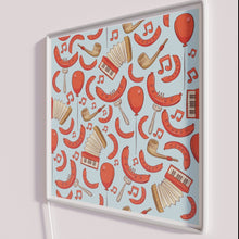Charger l&#39;image dans la galerie, Traditional German Oktoberfest Bratwurst theme sky blue neon decorative signage.